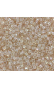Miyuki delica Beads 11/0 - Pearl lined light transparent pink ab DB-1674 